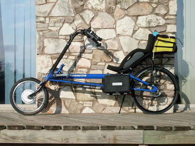 Power-assisted Bacchetta Agio without panniers