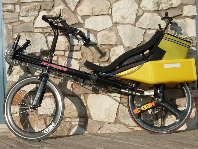 Bacchetta Corsa with panniers