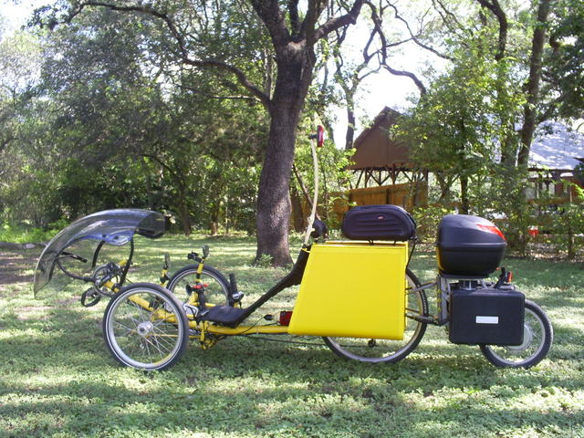 Aero boxes and Givi trunk